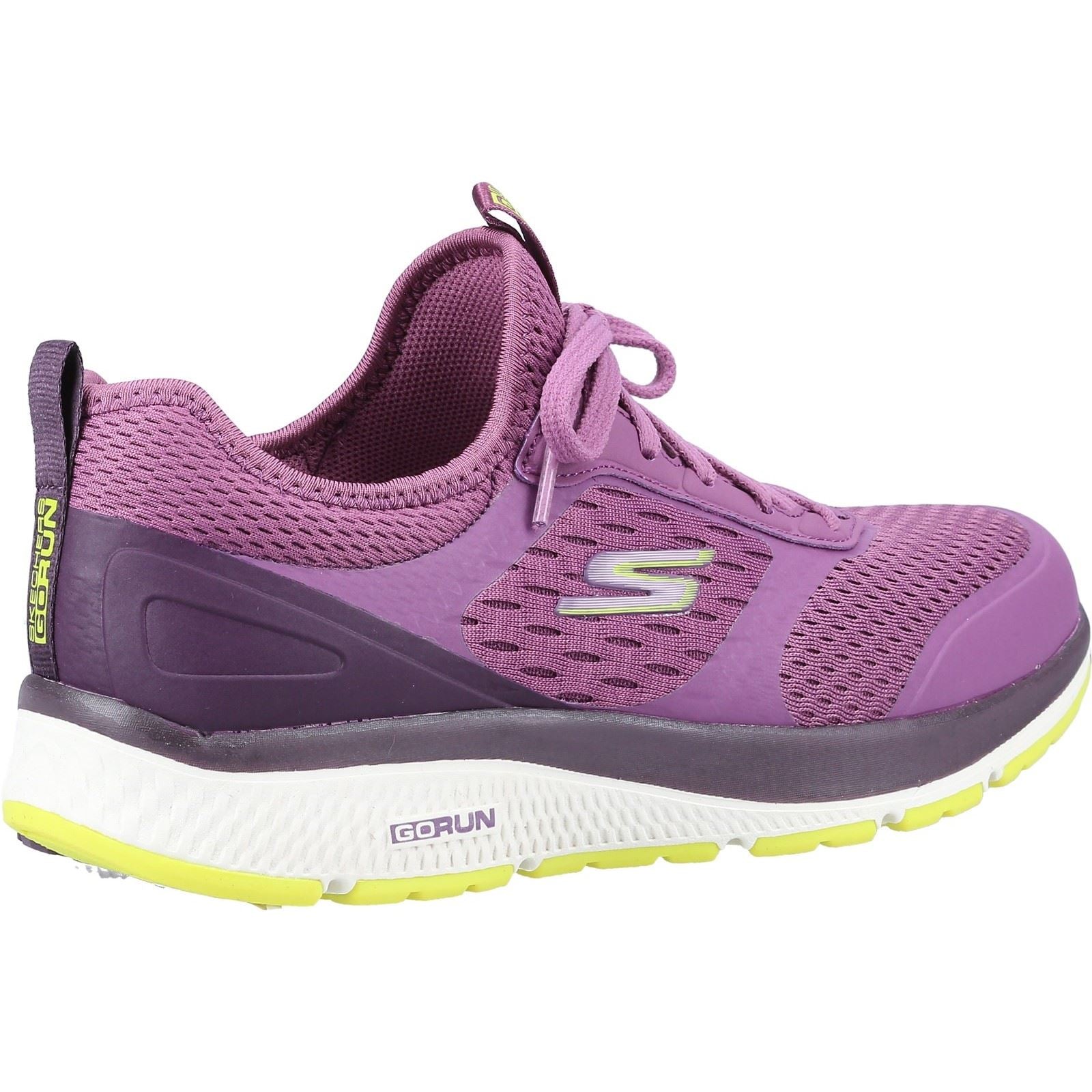 Women's Wide Fit Skechers 128276  Go Run Consistent Vivid Trainers