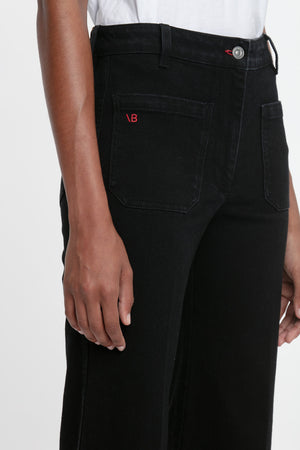 Exclusive Alina High Waisted Jean In Washed Black