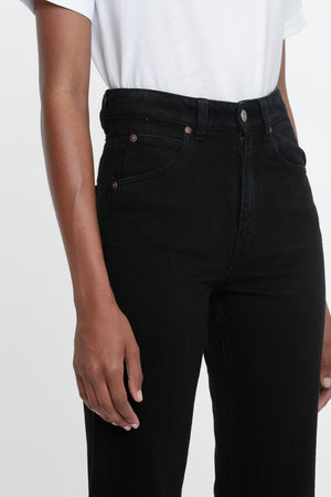 Exclusive Julia High Waisted Jean In Washed Black