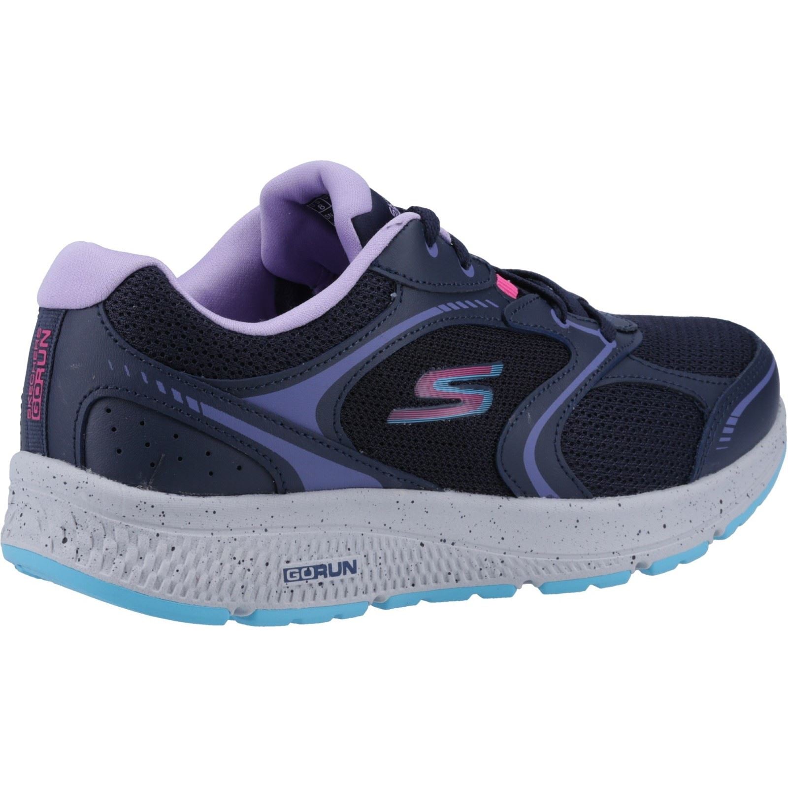 Women's Wide Fit Skechers 128285 Go Run Consistent Vivid Horizon Trainers