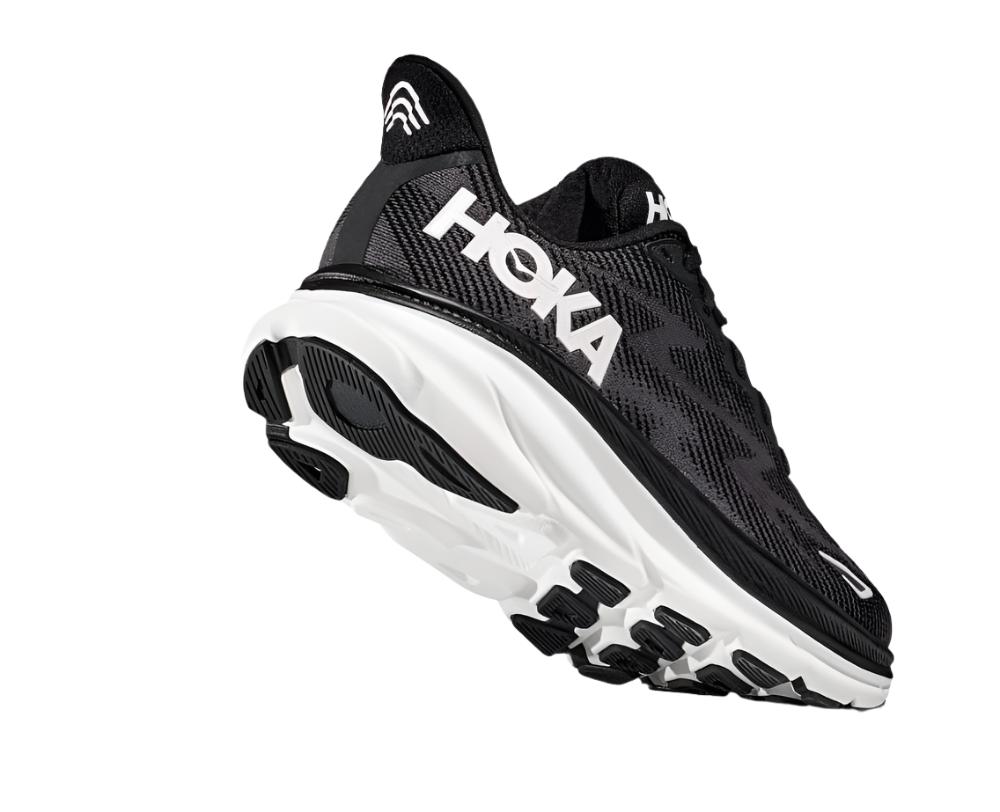 Hoka Men's Clifton 9 Black / White