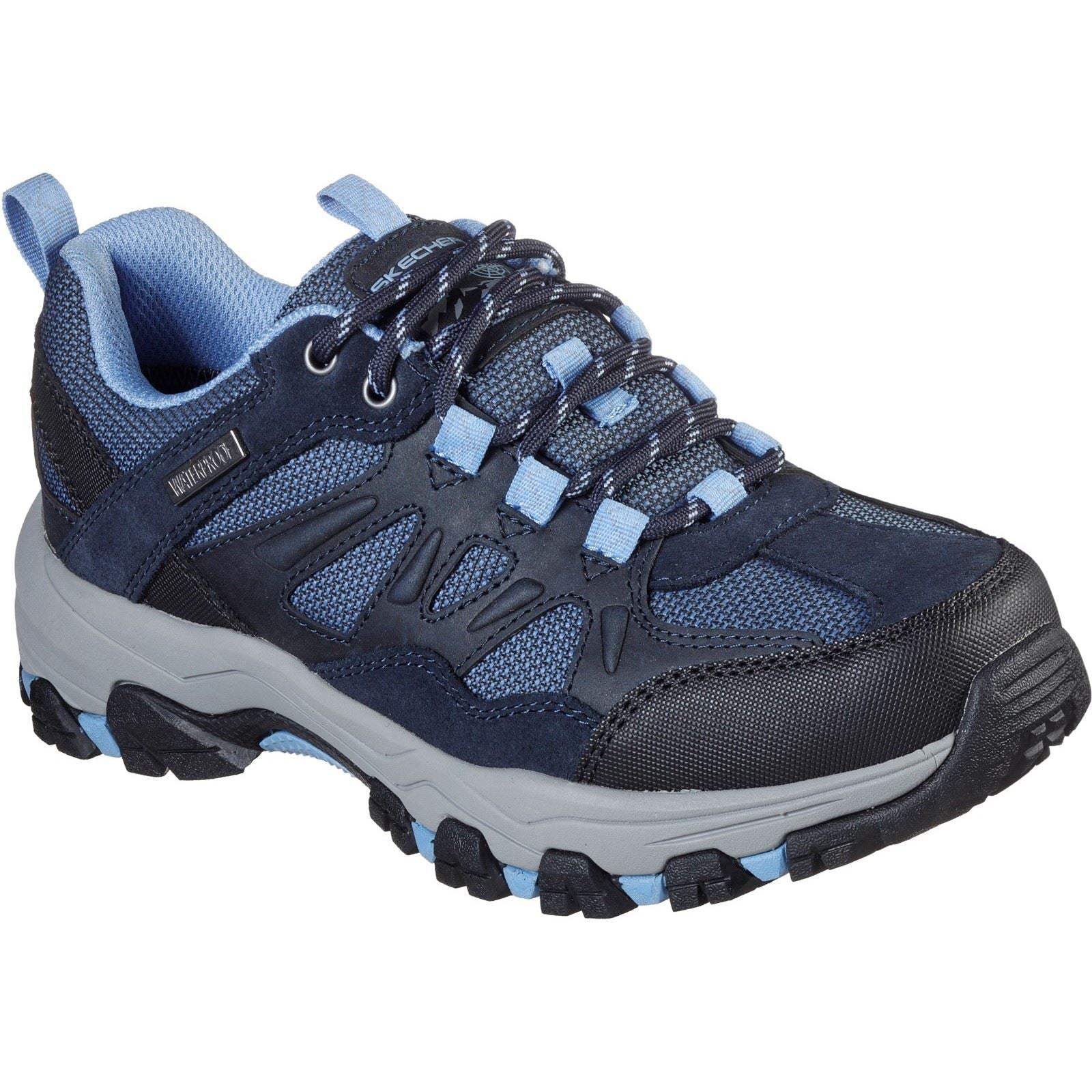 Women's Wide Fit Skechers SK167003 Selmen West Highland Hiking Trainers