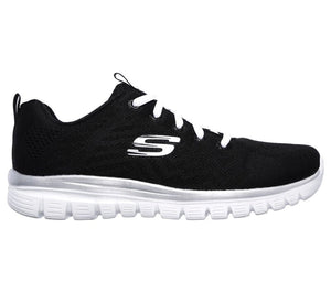 Womens Wide Fit Skechers 12615 Walking Trainers