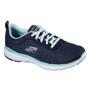 Womens Wide Fit Skechers Flex Appeal 3.0 - 13070 Walking Trainers