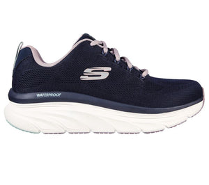 Women's Wide Fit Skechers 149810 Get Oasis D'lux Walking Trainers