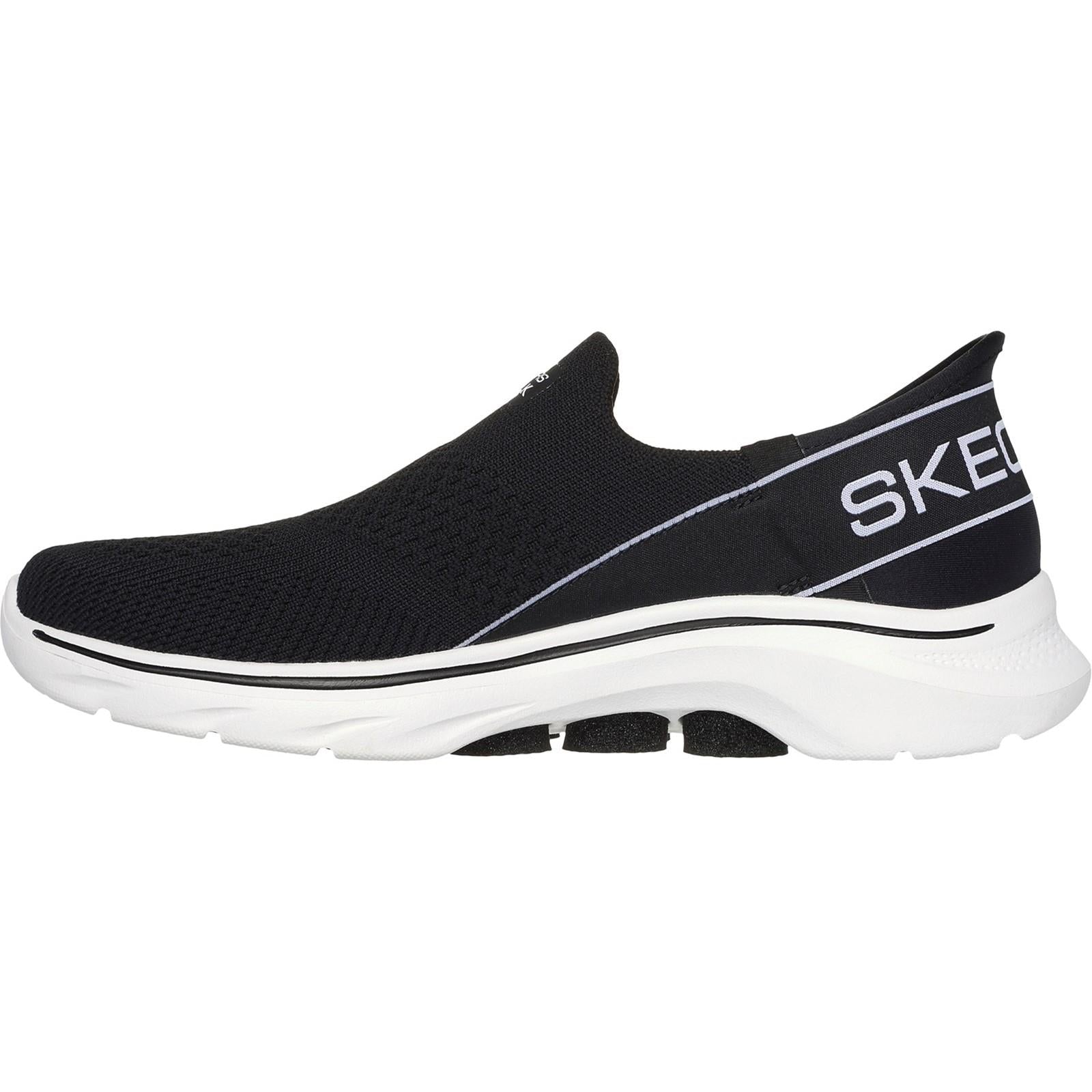 Women's Wide Fit Skechers 125231 Slip-ins Go Walk 7 Mia Trainers