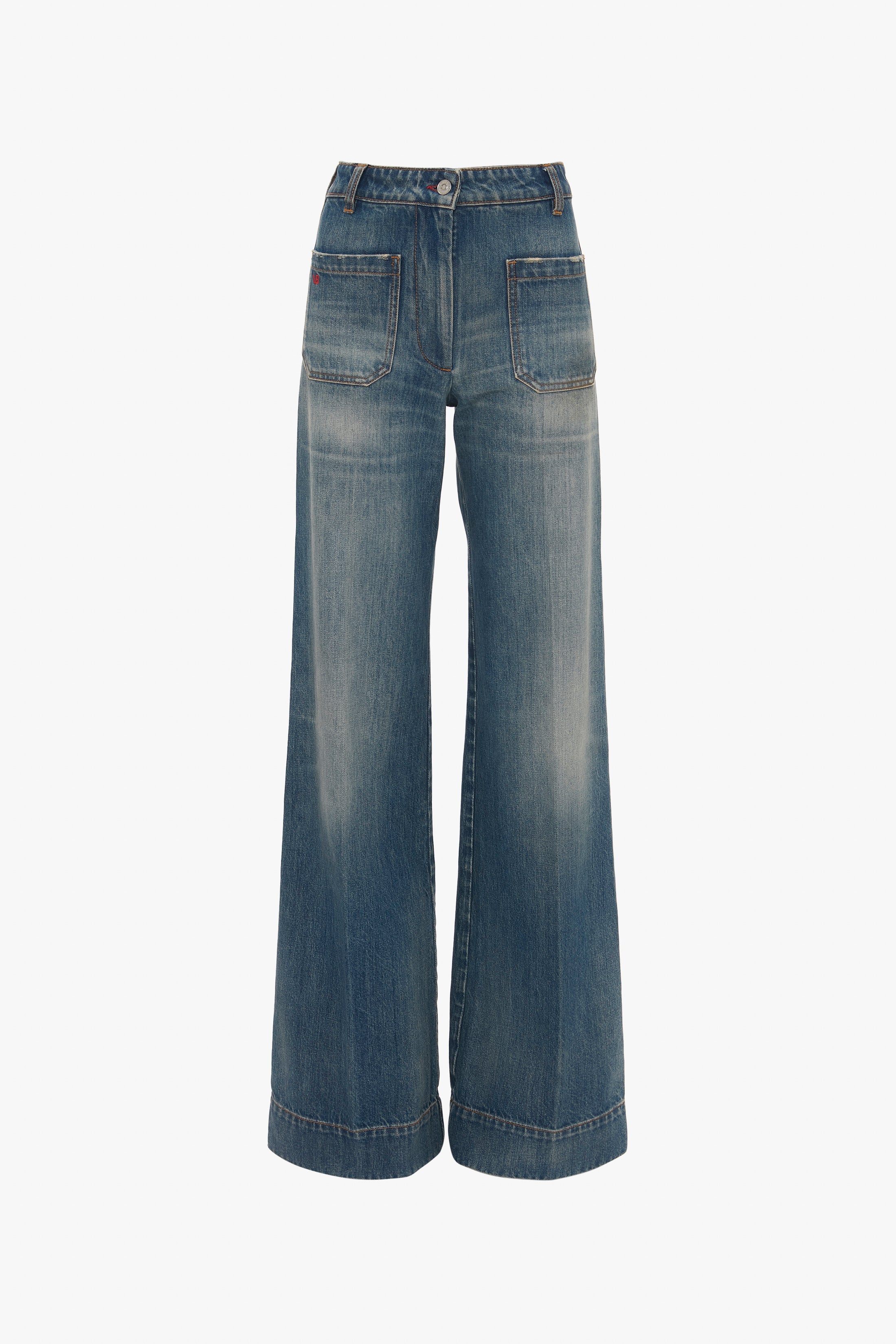 Alina High Waisted Jean In Indigrey Wash