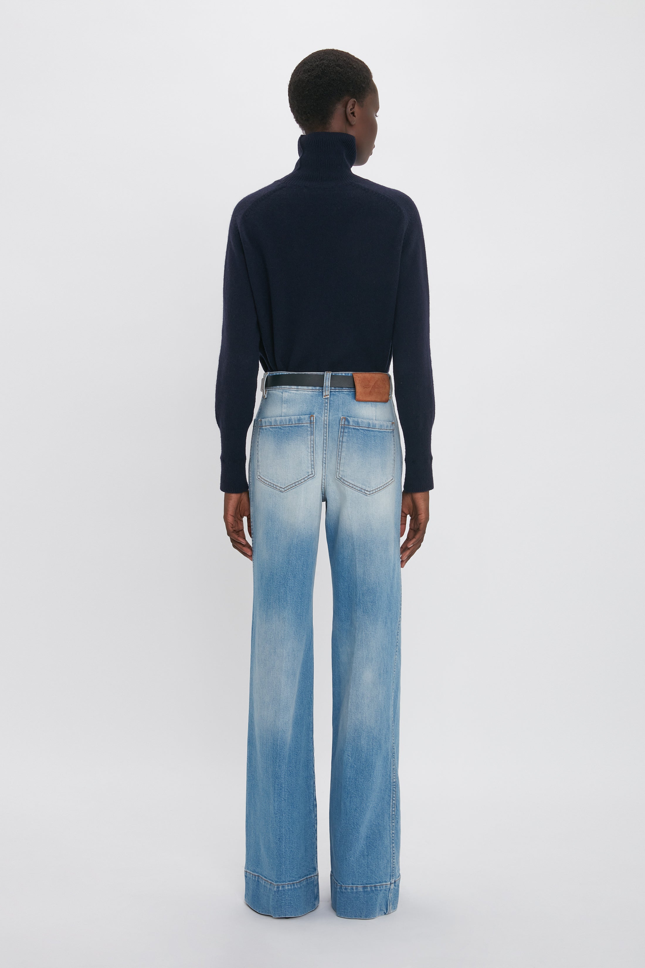 Alina High Waisted Jean In Light Summer Wash