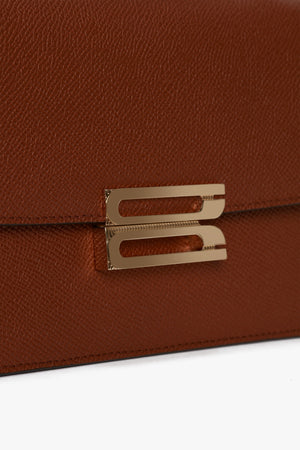 Exclusive Mini Dorian Bag In Tan Grained Leather