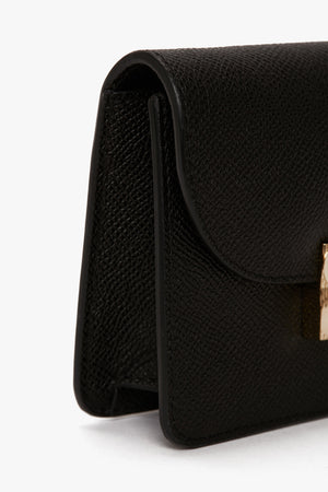 Nano Dorian Bag In Black Grained Leather