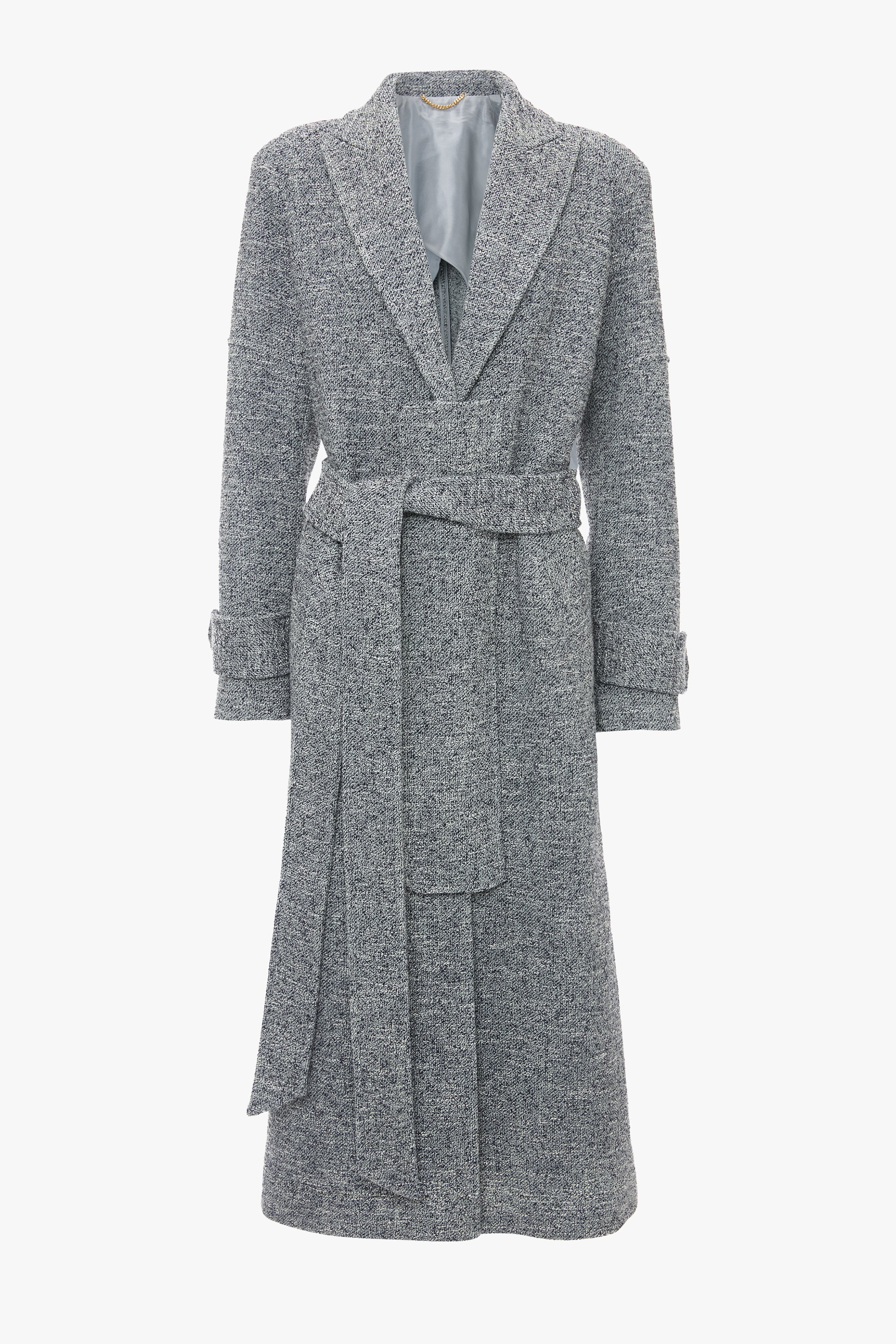 Raglan Sleeve Coat In Iceberg