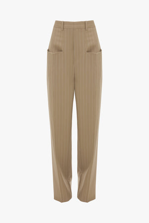 Structured Pocket Trouser In Sandstorm