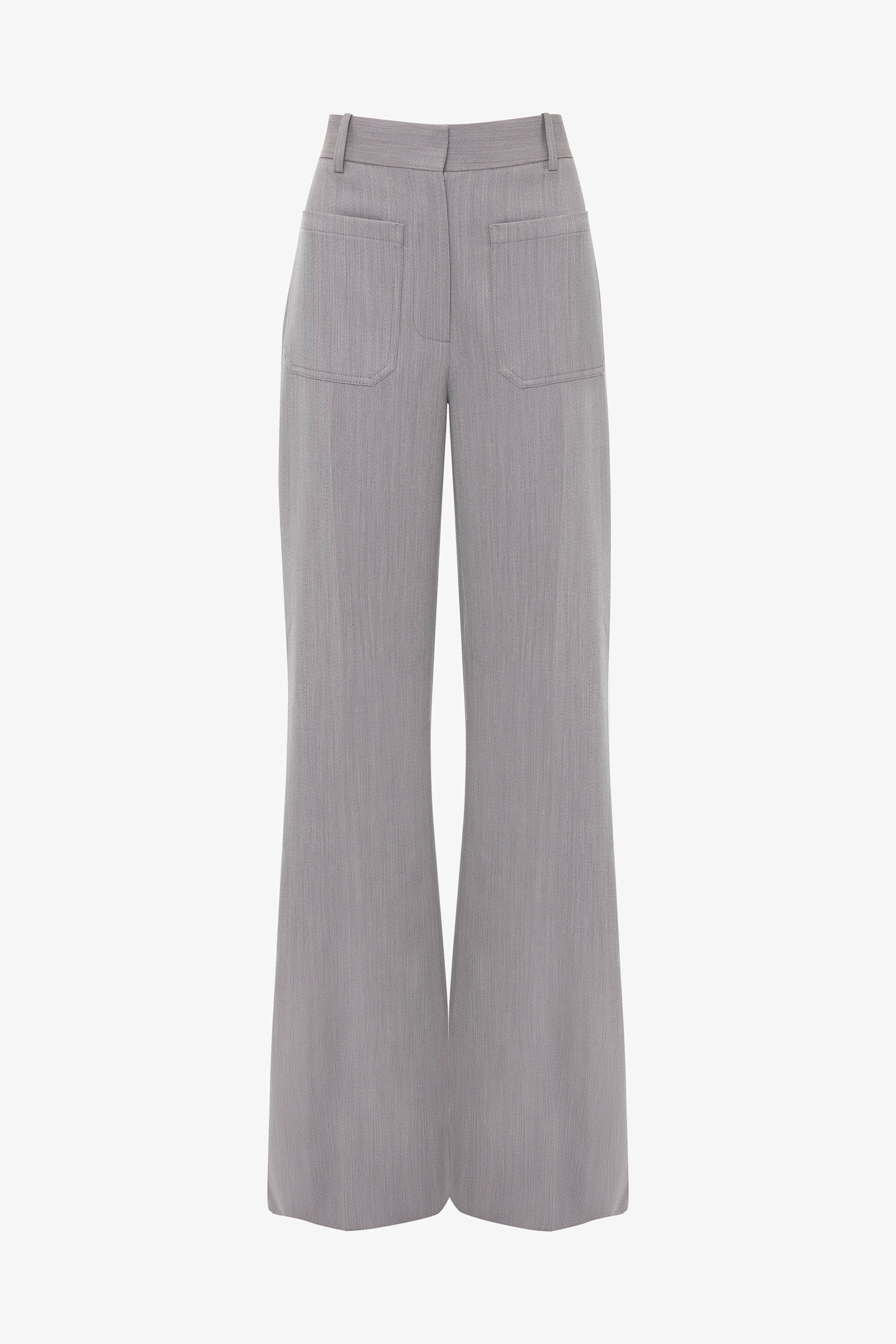 Alina High Waisted Trouser In Quartz