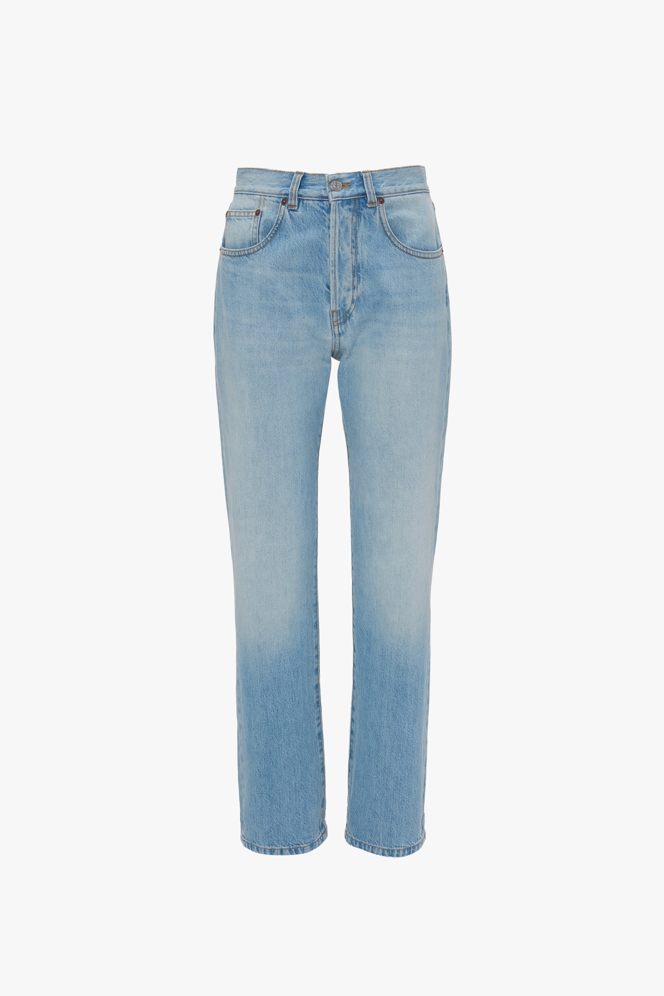 Exclusive Victoria Relaxed Jean In Light Blue Wash