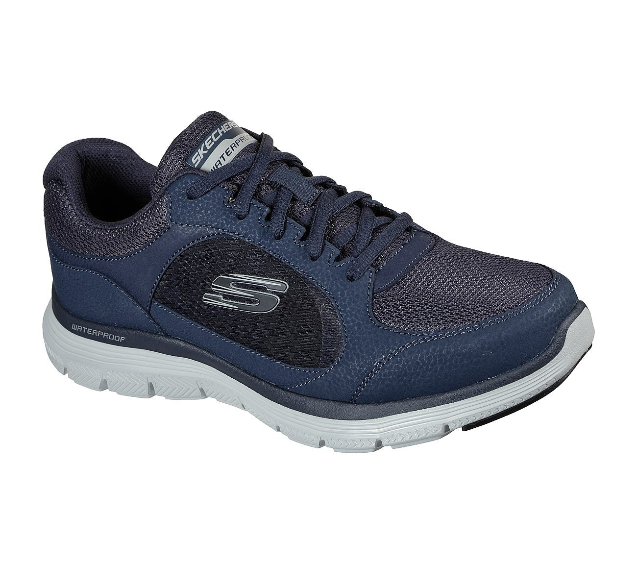 Womens Wide Fit Skechers Waterproof Luxury Flex Advantage 4.0 - 232222 Walking Trainers