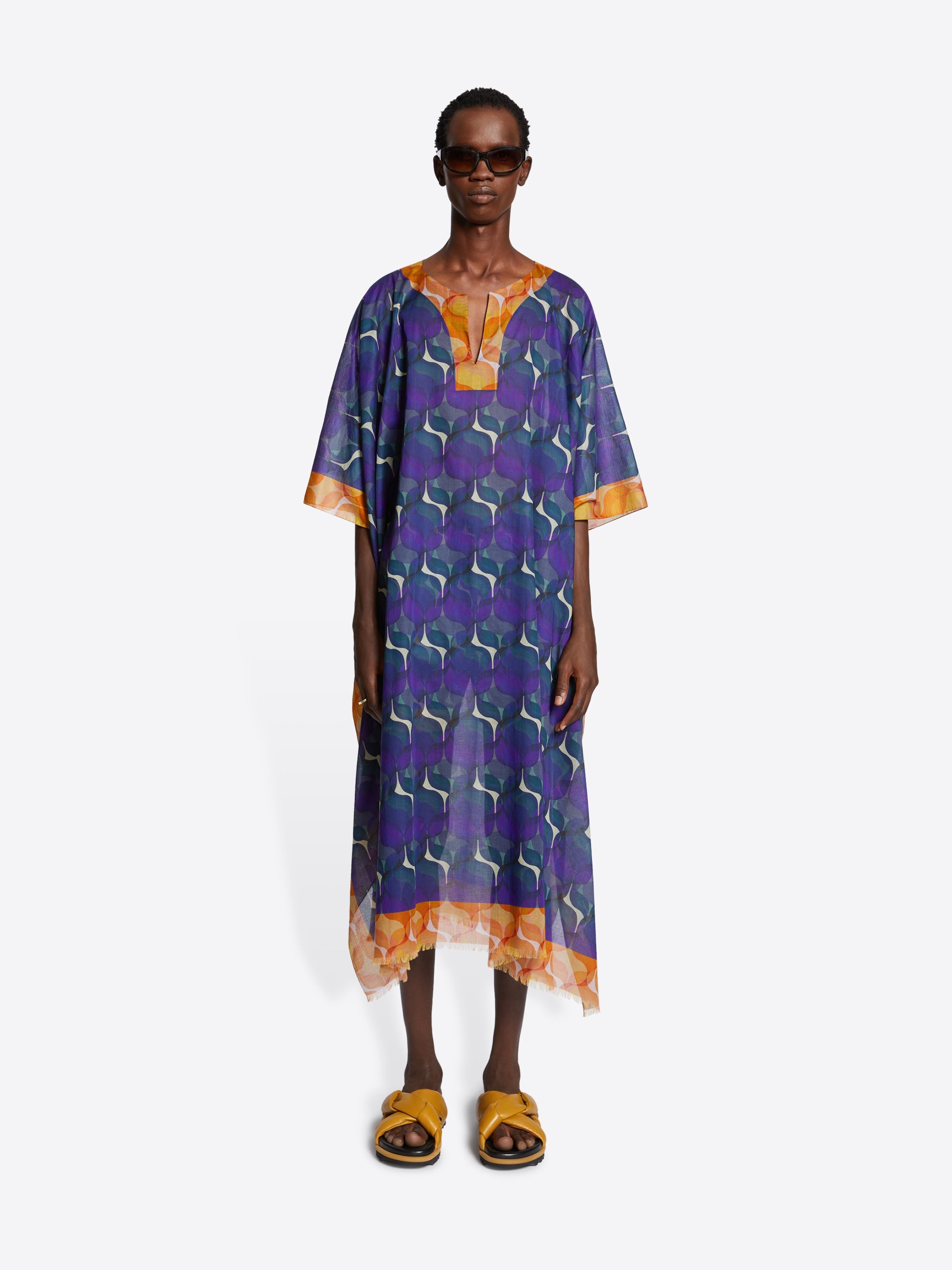 Printed kaftan