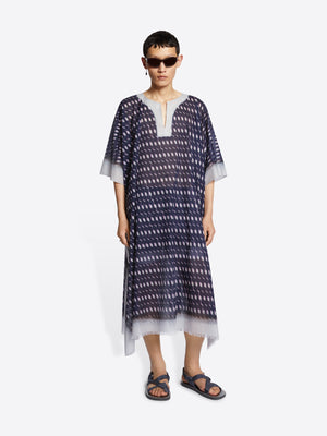 Printed kaftan