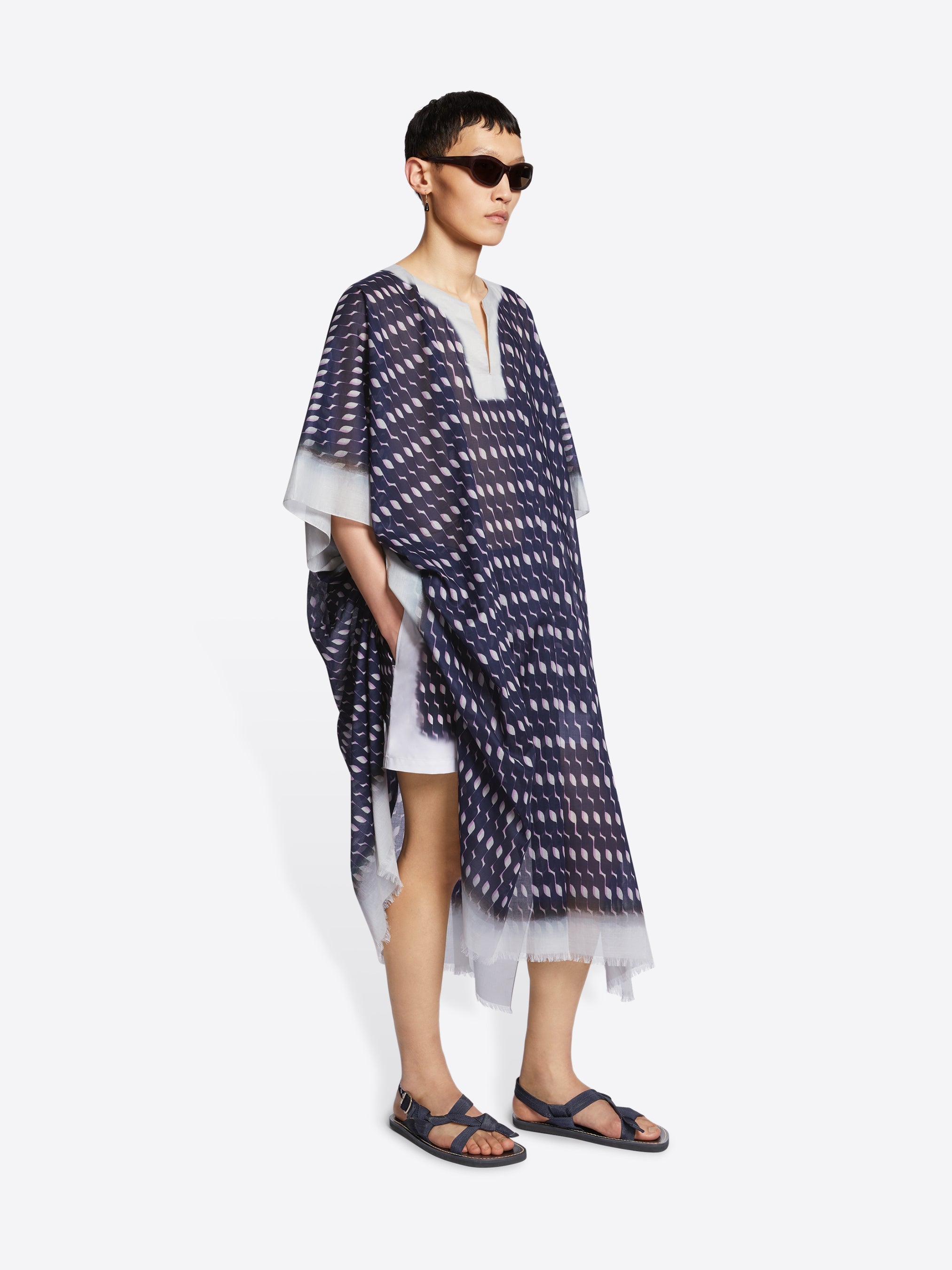 Printed kaftan