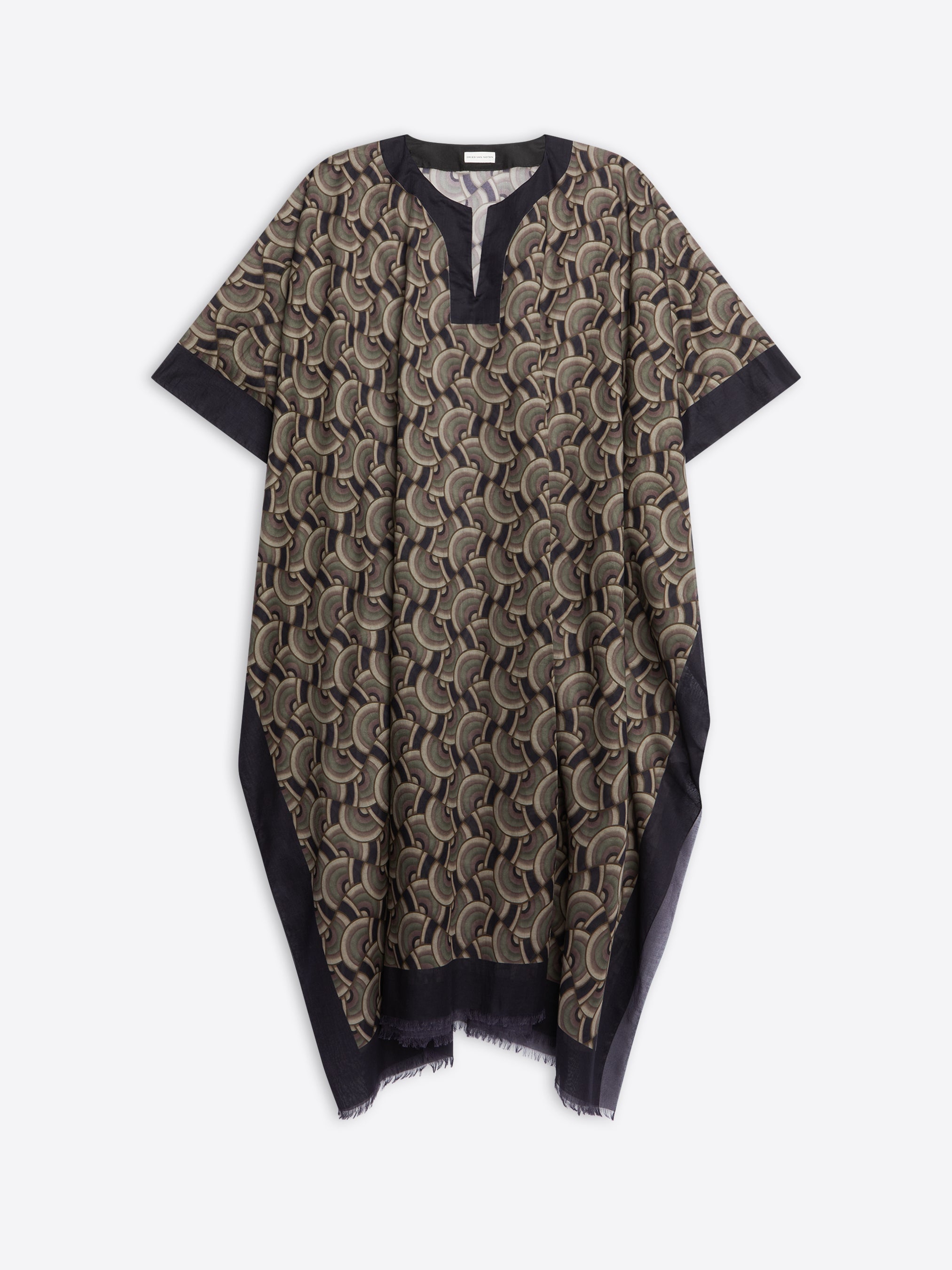 Printed kaftan