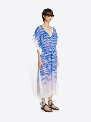 Drawstring kaftan