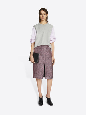 Jacquard skirt