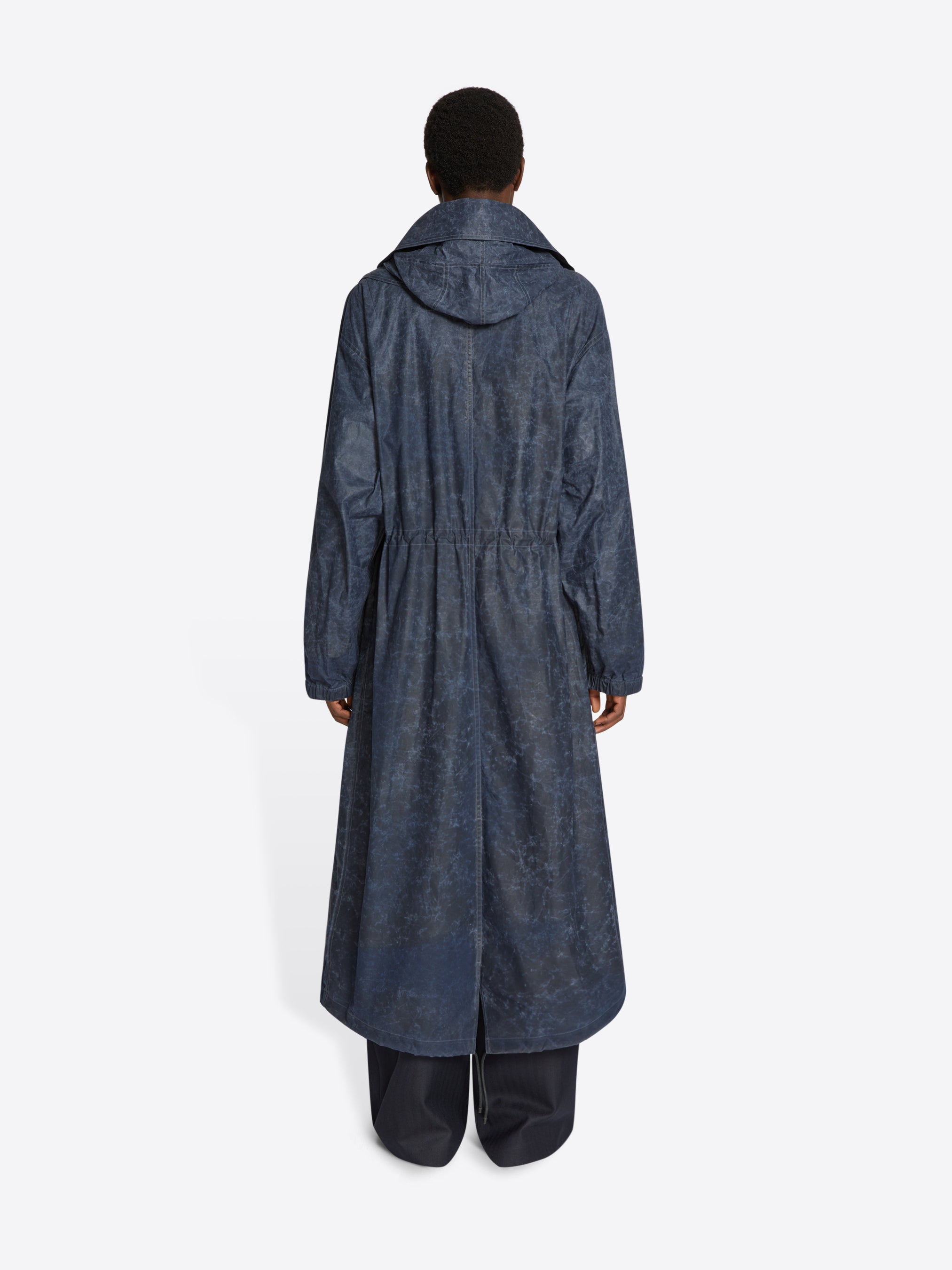 Water repellent parka