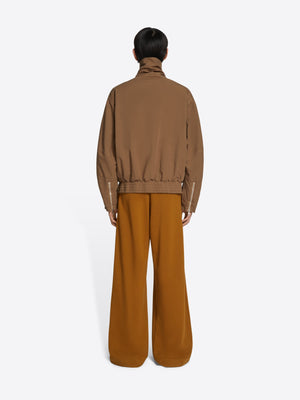 Pleated sweatpants