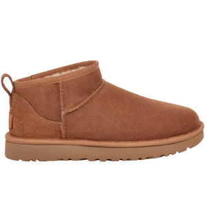 Ugg Women's Classic Ultra Mini II Suede Boot Chestnut