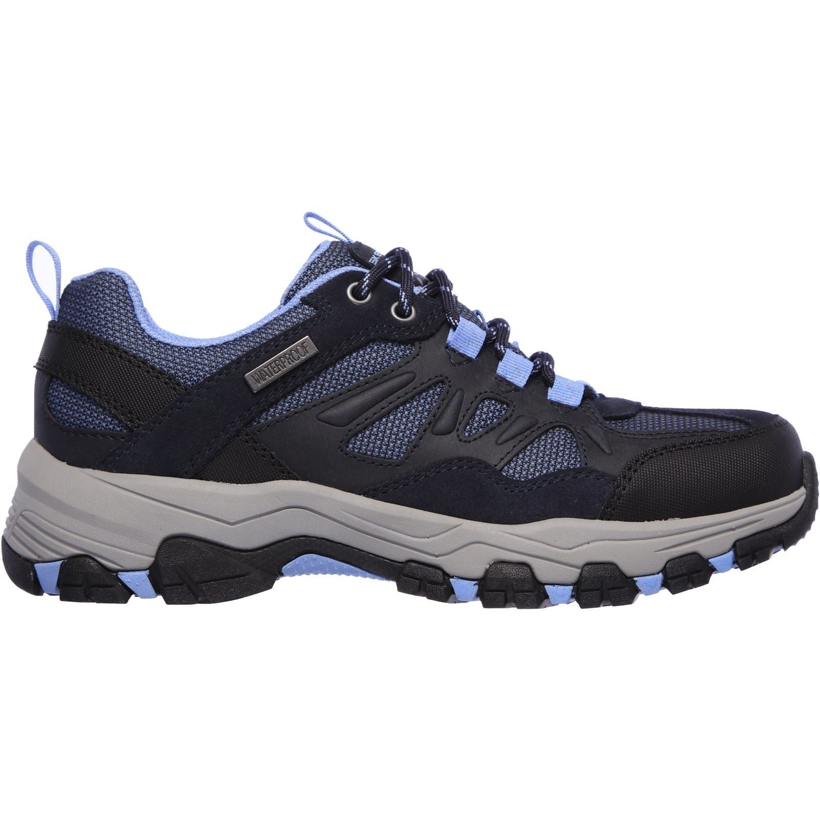 Women's Wide Fit Skechers SK167003 Selmen West Highland Hiking Trainers