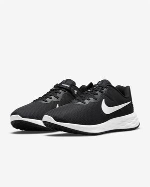 Women's Wide Fit Nike DD8476-003 Revolution 6 Flyease Trainers