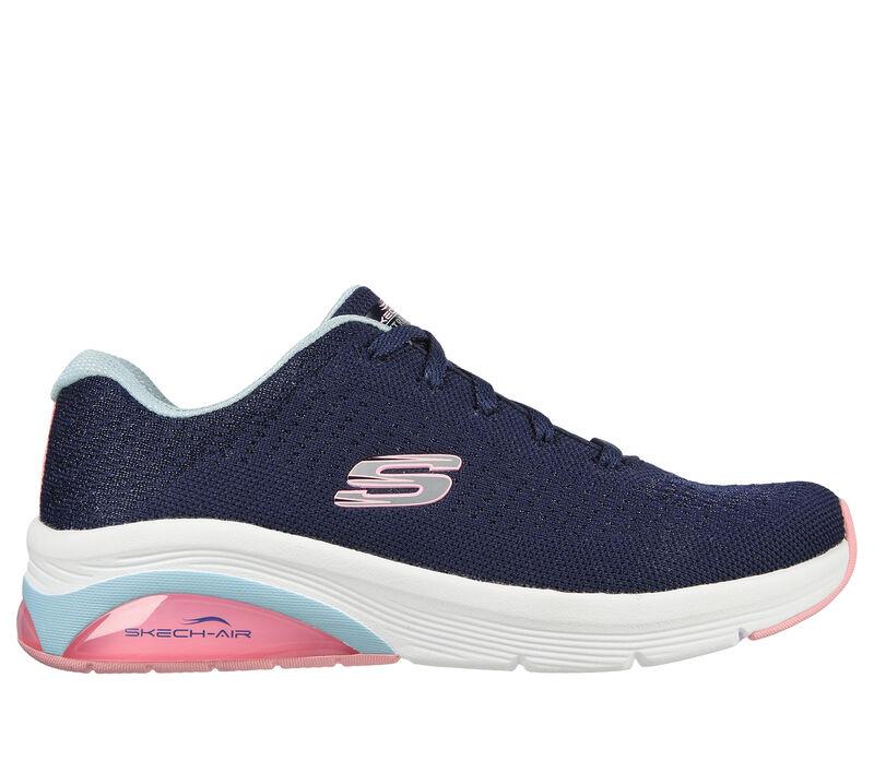 Women's Wide Fit Skechers 149645 Skech-Air Extreme 2.0 Classic Vibe Trainers