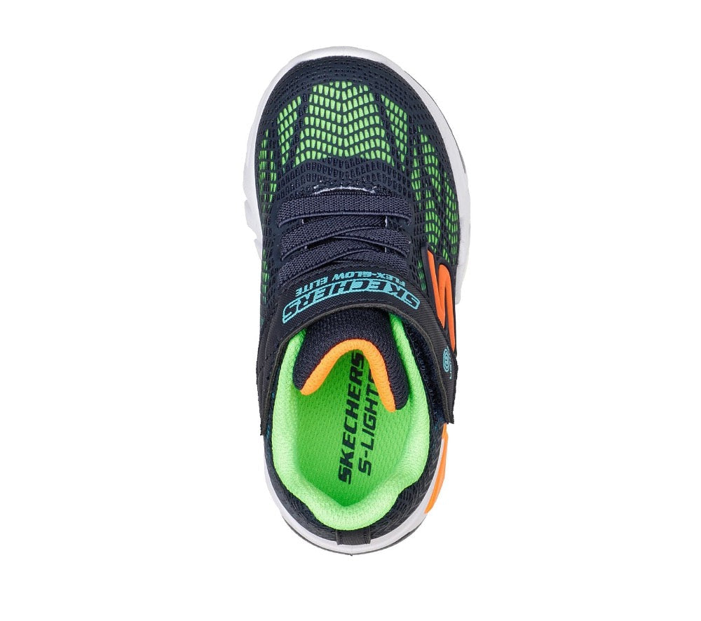 Skechers Toddler Boys Flex-Glow Elite - Vorlo Velcro Navy / Multi