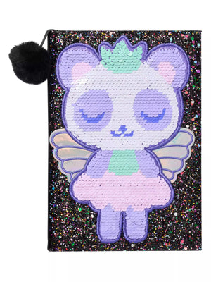 Smiggle - Sequin Dreams Double Sided A5 Notebook