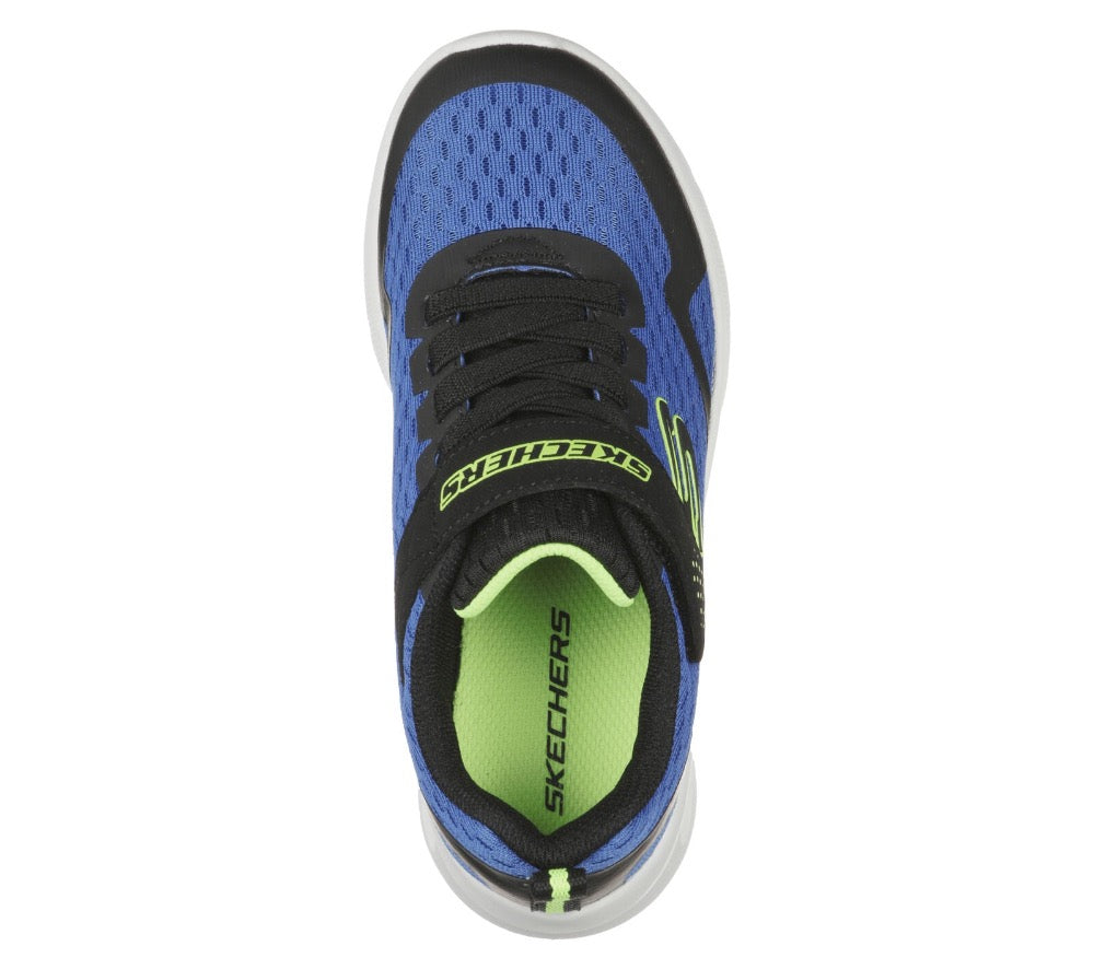 Skechers Little and Big Boys Microspec Max - Torvix Royal / Black