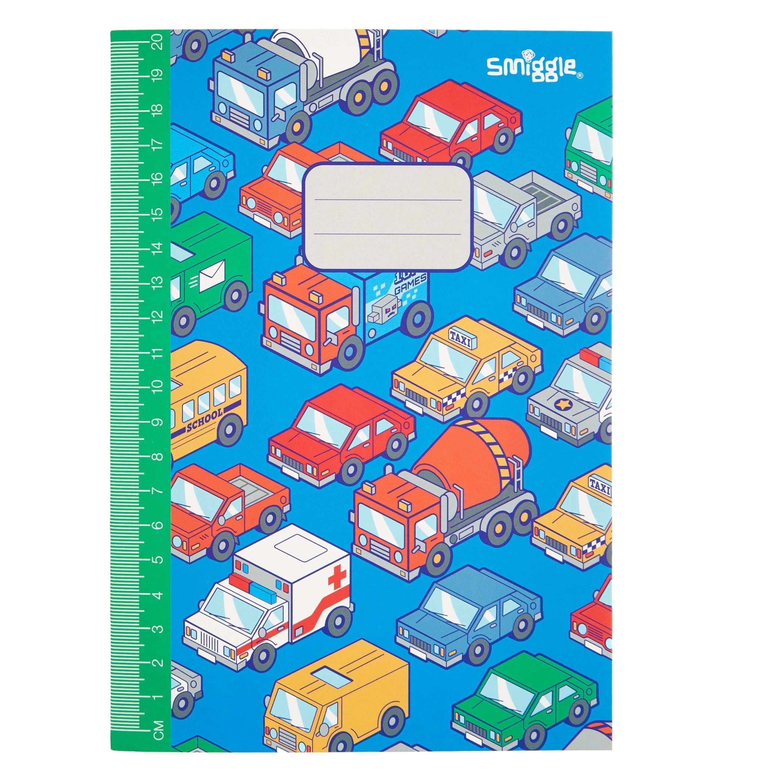 Smiggle - A5 Ruled and Lined Notebook