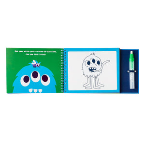 Smiggle - Magical Water Based Paint Activity Book Blue