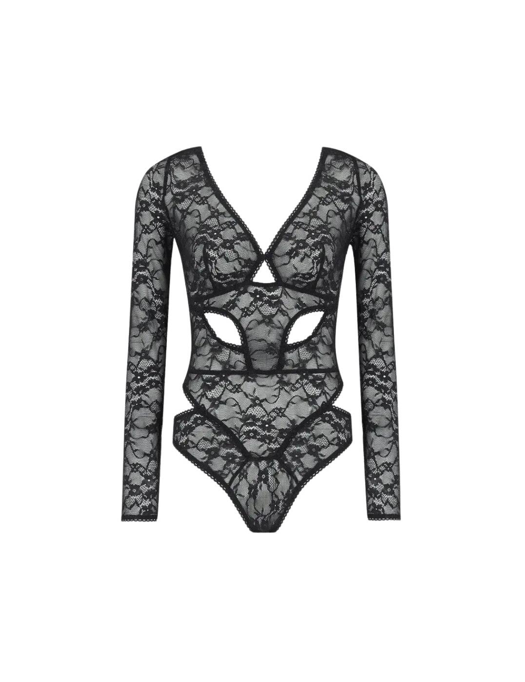 Aphrodite Bodysuit Black