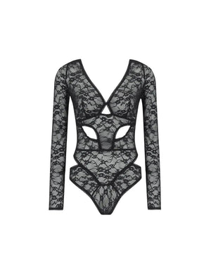 Aphrodite Bodysuit Black