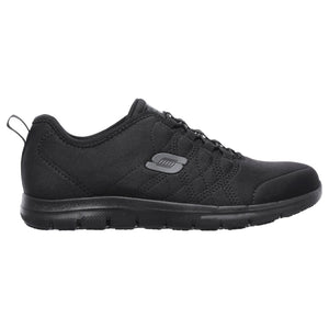 Women's Wide Fit Skechers 77211EC Ghenter Srelt Occupational Trainers