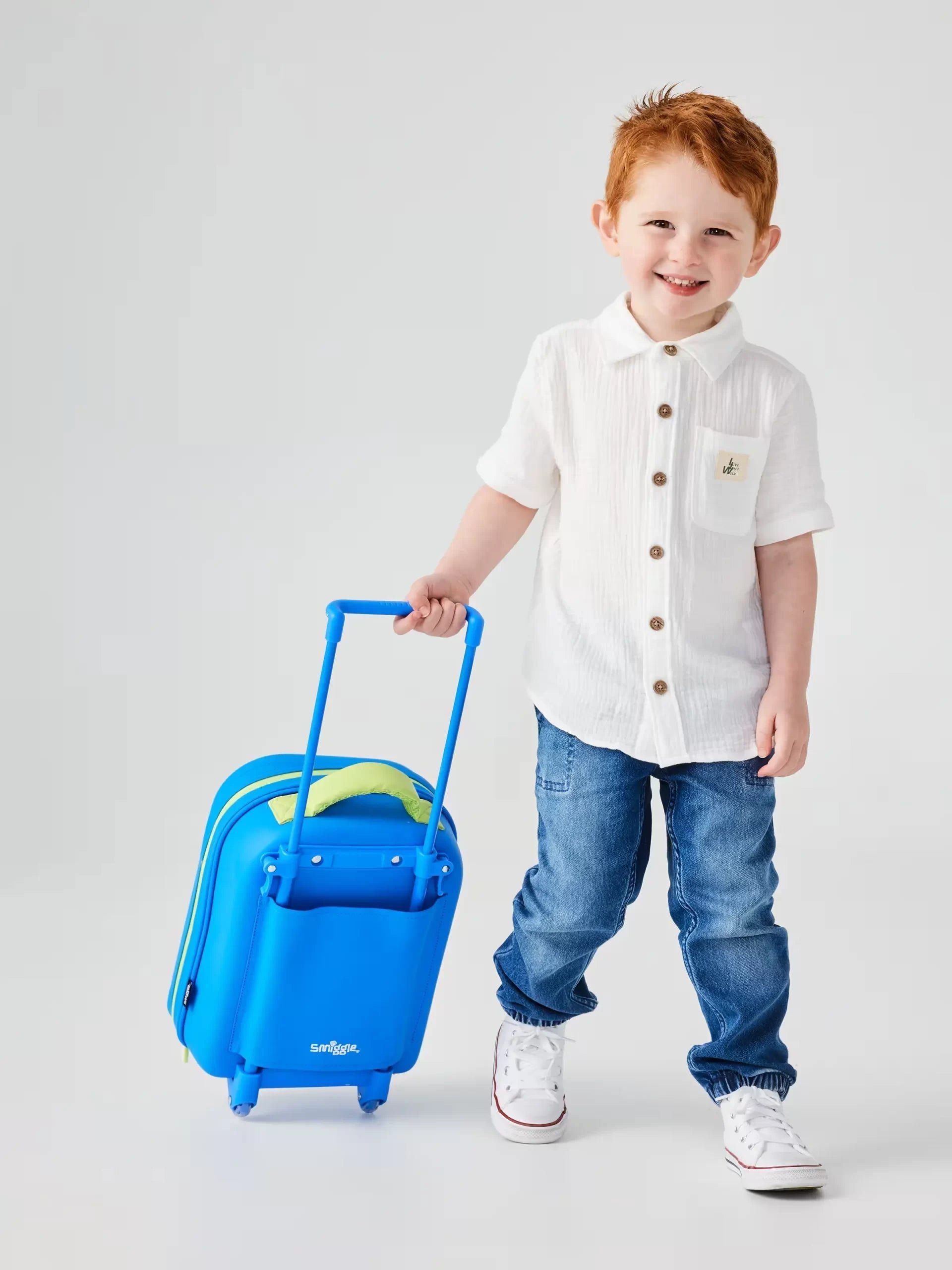 Smiggle - Glide Teeny Tiny Dino Hardtop School and Travel Bag