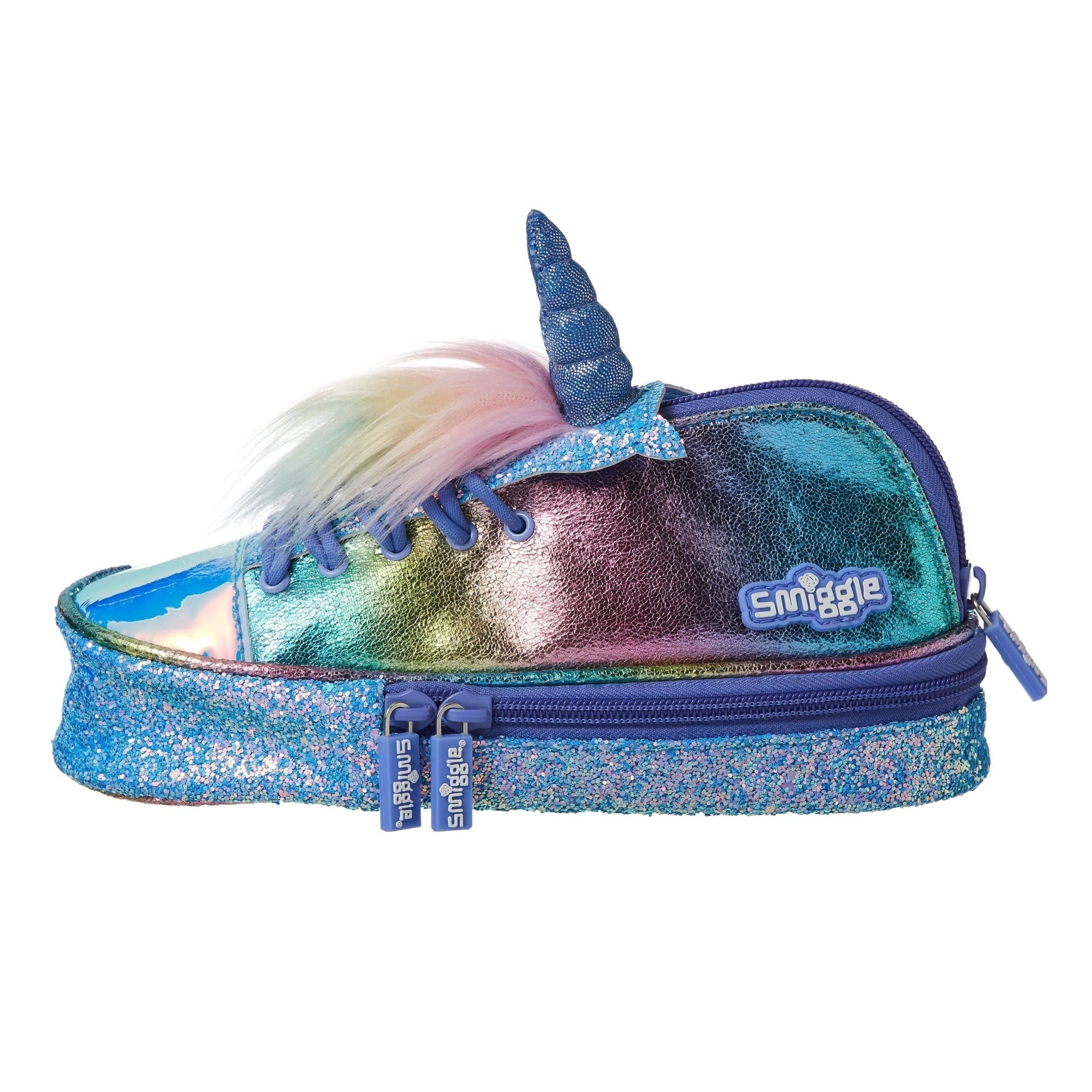 Smiggle - Shoes Purple Unicorn Horn Pencil Case