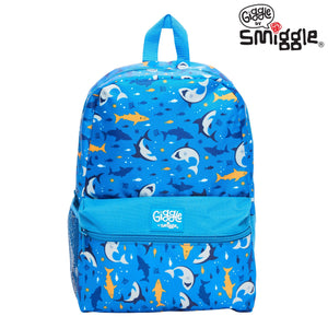 Smiggle - Giggle Sweet Sharks Pattern Backpack