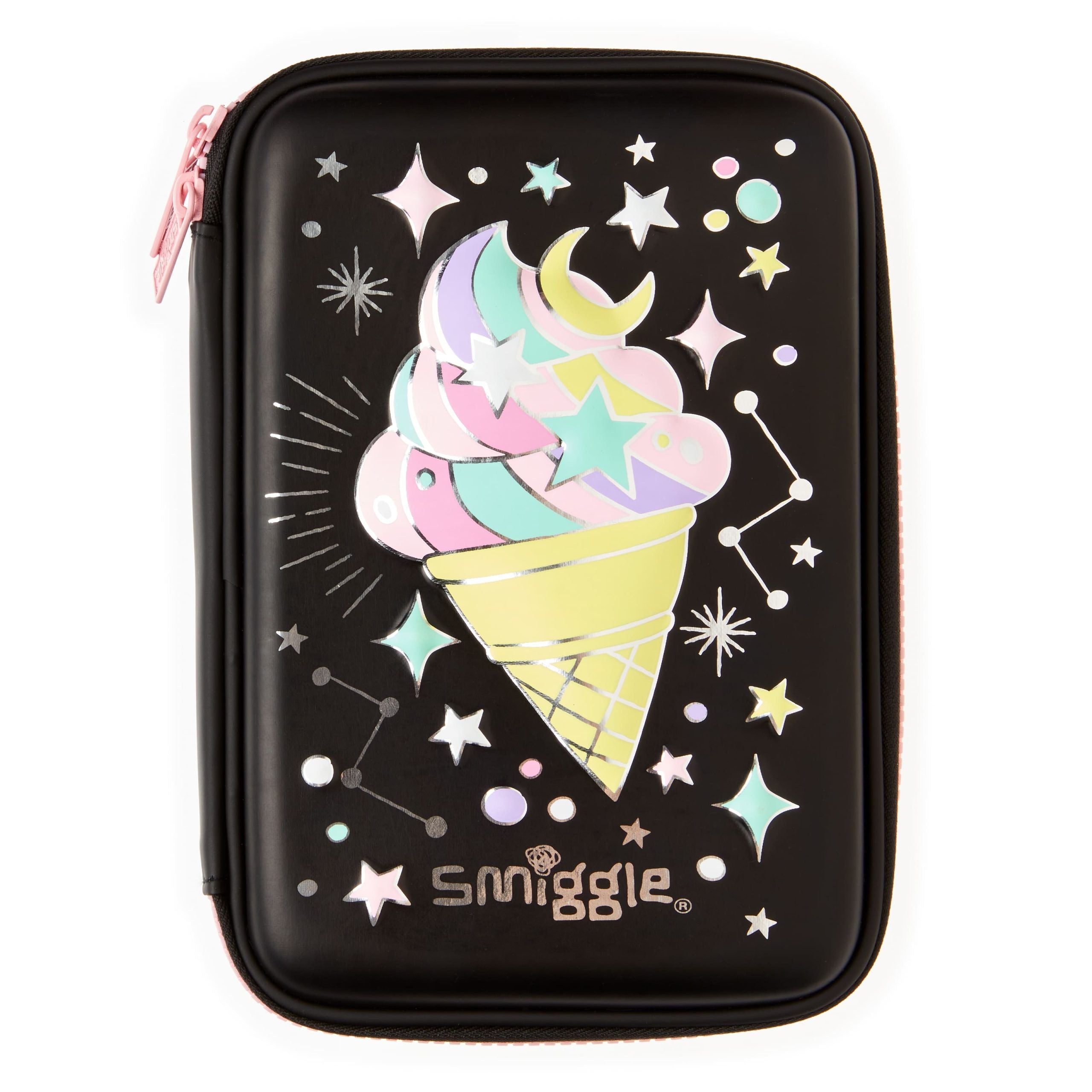 Smiggle - Beyond 3D Embossed Ice Cream Pencil Case