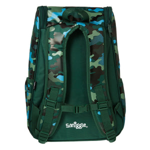 Smiggle - Hide Access Military Green Backpack