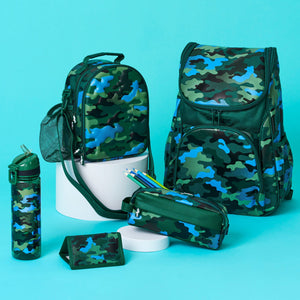 Smiggle - Hide Access Military Green Backpack