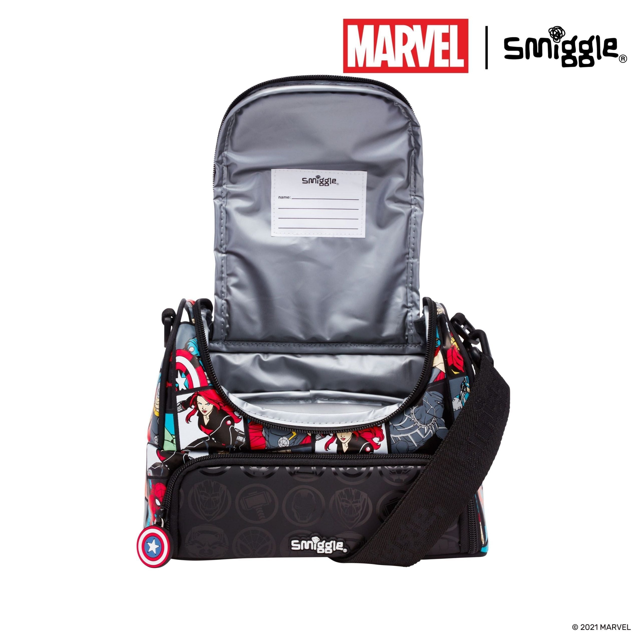 Smiggle - Marvel Double Layer Lunch Bag