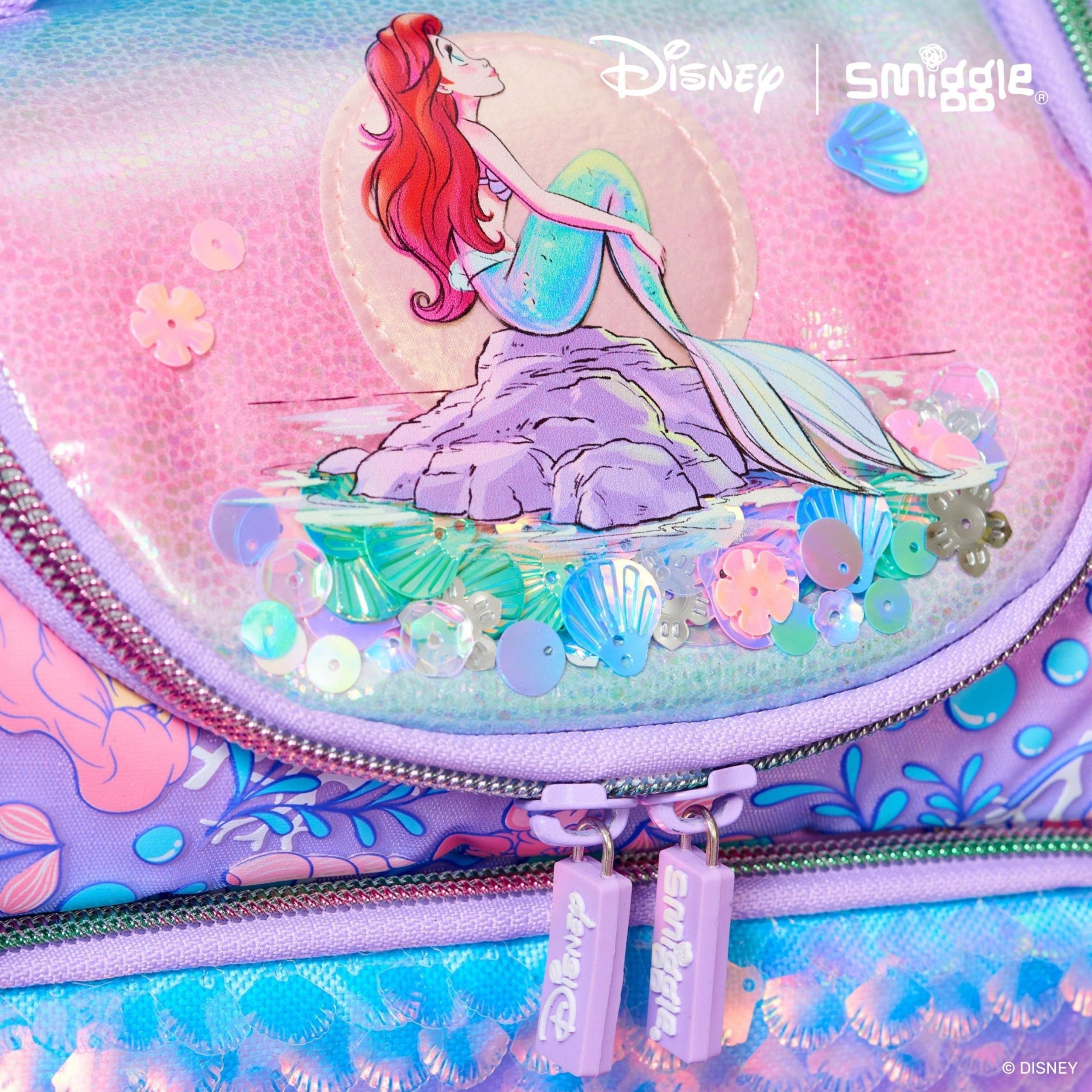 Smiggle - Disney Princess Double Layer Lunch Bag with Strap