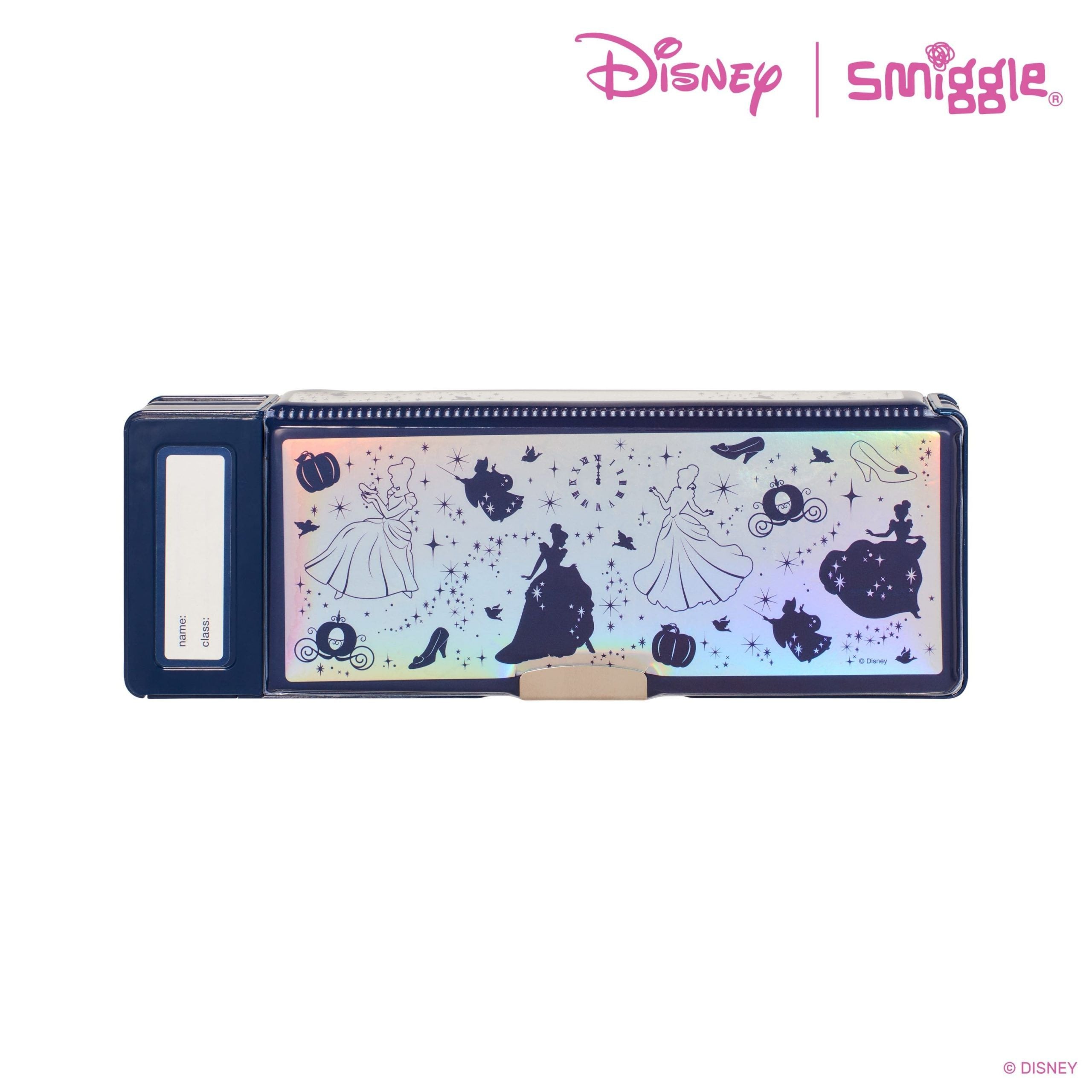 Smiggle - Disney Princess Cinderella Automatic Pencil Case with Calculator