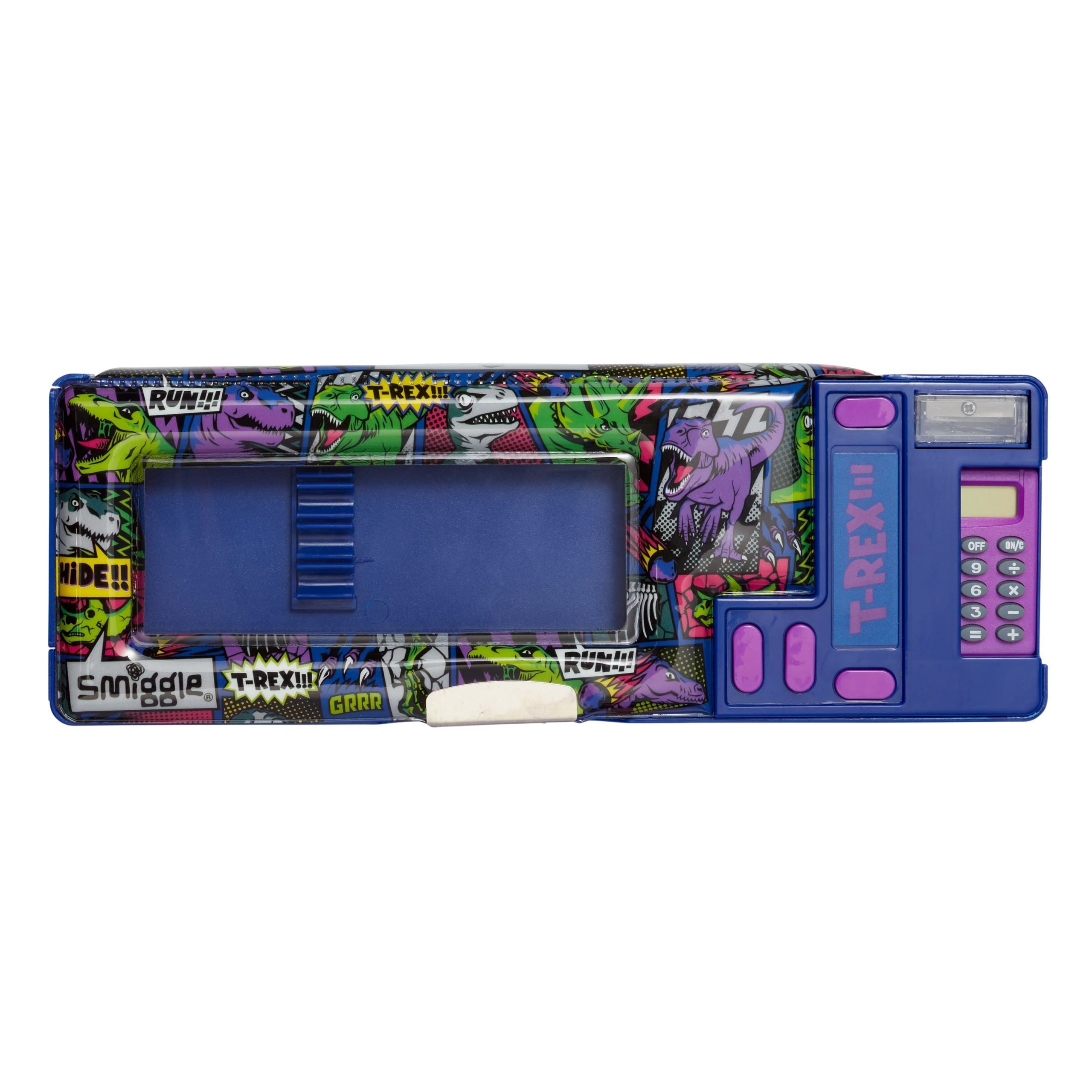 Smiggle - Bright Side Automatic Pencil Case with Calculator