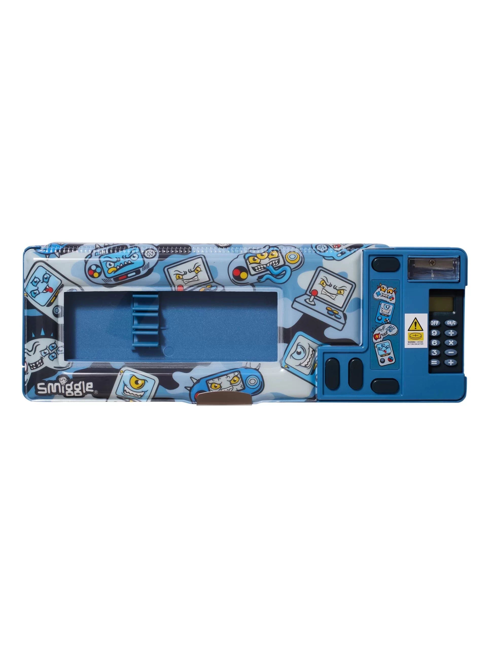 Smiggle - Away Automatic Pencil Case with Calculator